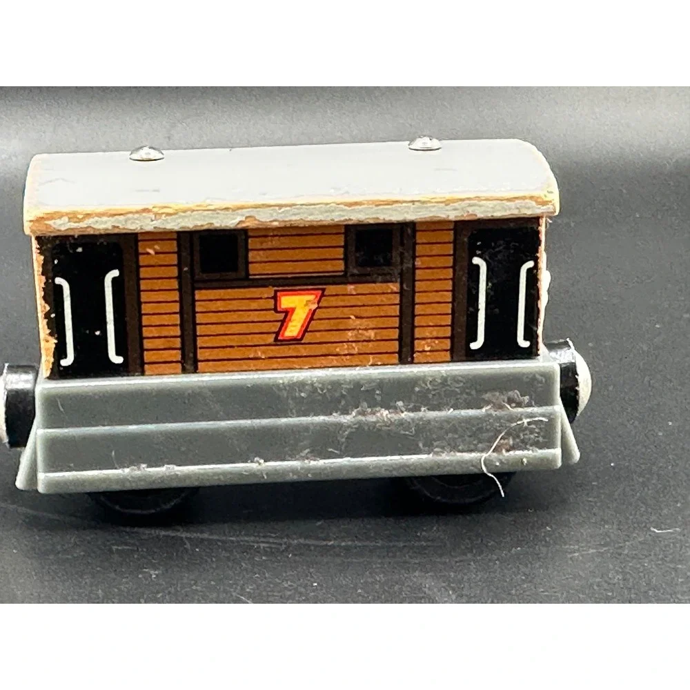 Learning Curve Thomas Friends Toby the Tram Engine Wooden Railway Train 2003 Vtg
